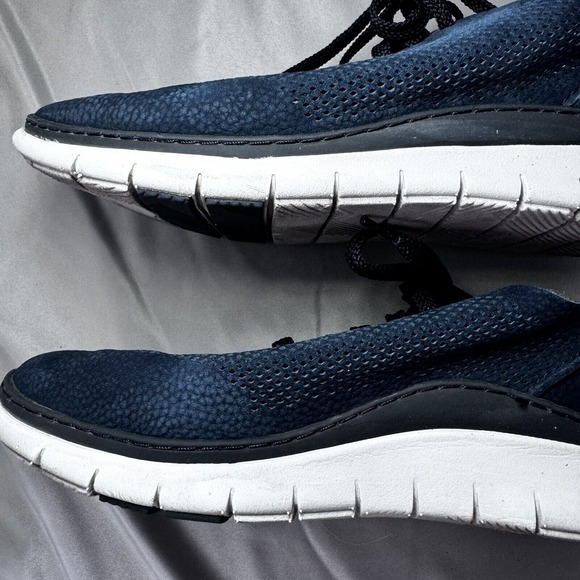 Vionic‎ Joey Navy Leather Sneakers Women's Size 8 - Picture 13 of 13